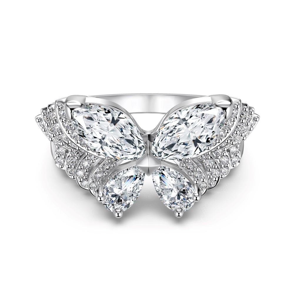 Butterfly Ice Ring