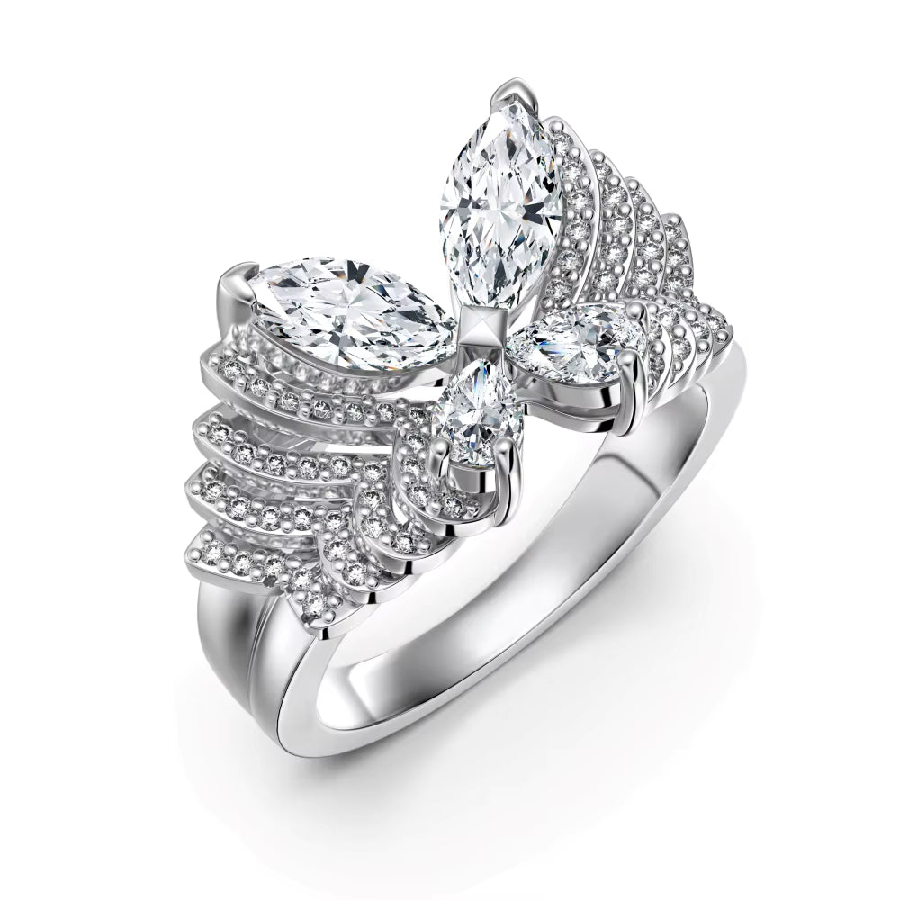 Butterfly Ice Ring